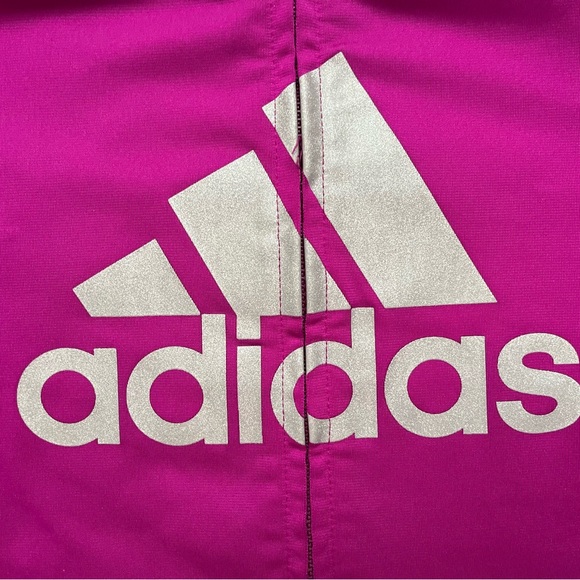 Adidas Kids Zip Up Jacket Size 6 - Picture 2 of 2